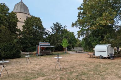 Essen und Trinken von unserer neuen "Gastronomie an der Wewelsburg".